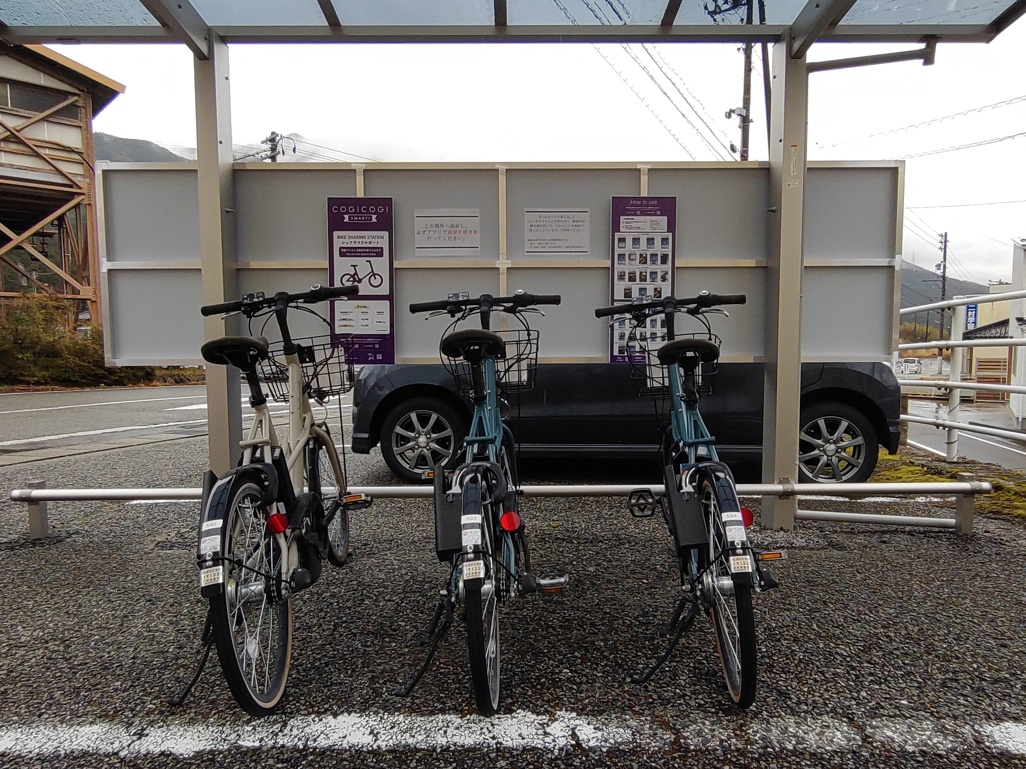 下呂市萩原町のレンタサイクル