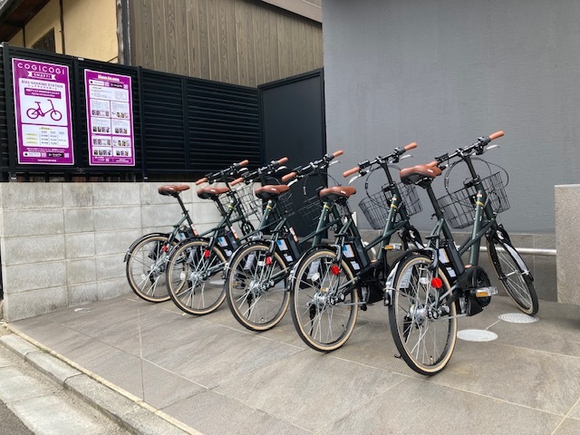 シェア自転車 京都河原町