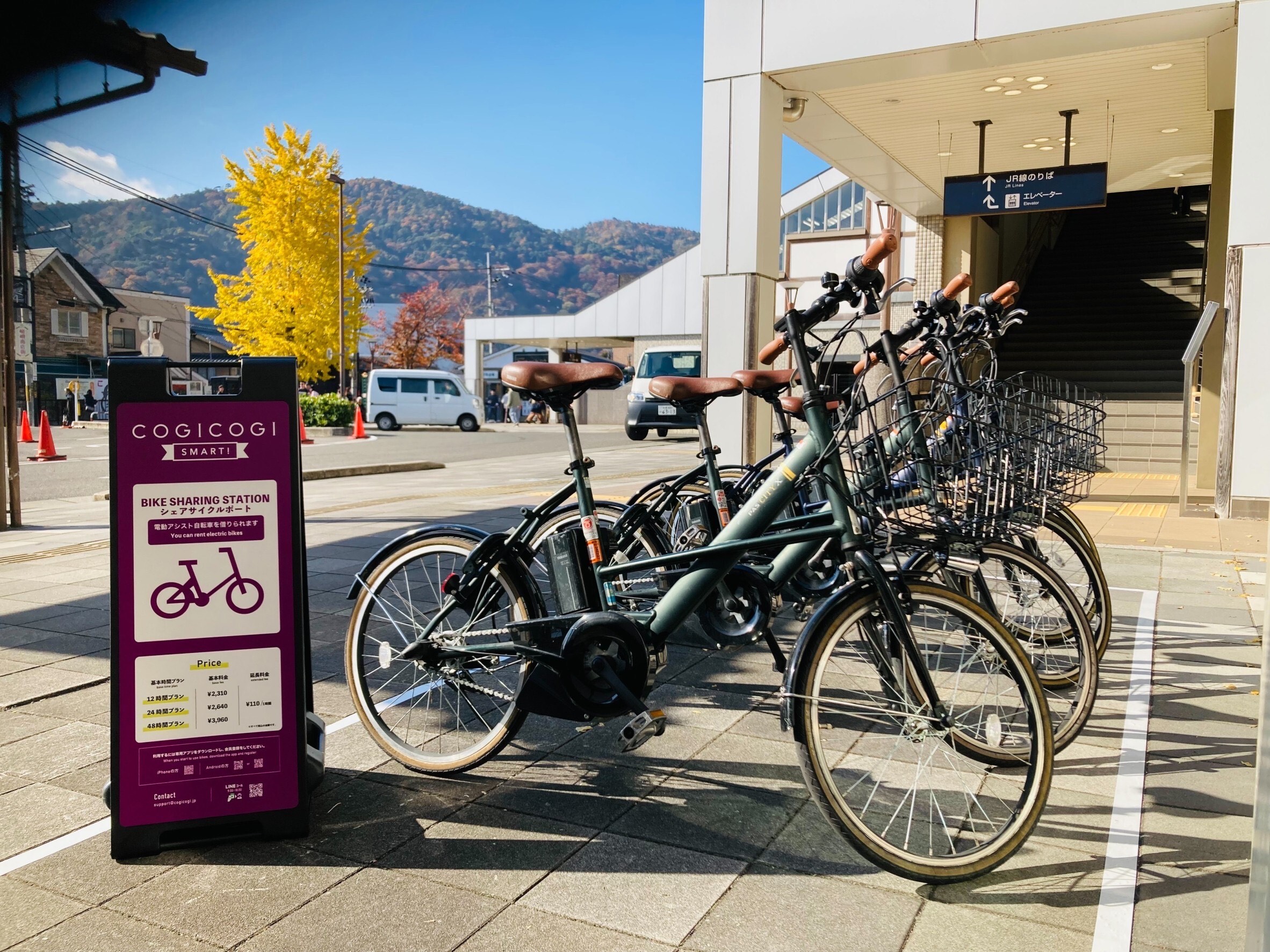 京都のレンタサイクル